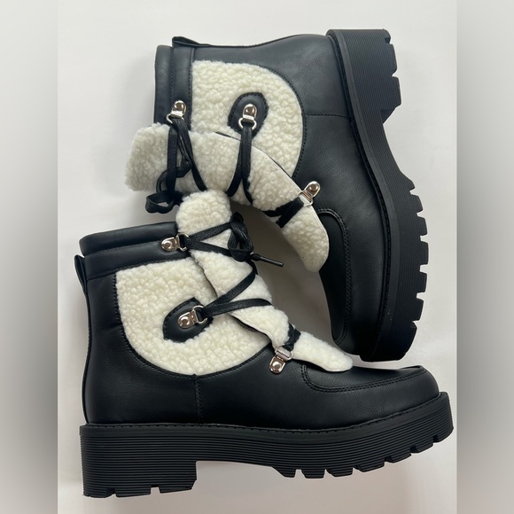 🔥🆕🔥Waterproof Combat ankle boots - size 8 - Picture 3 of 7